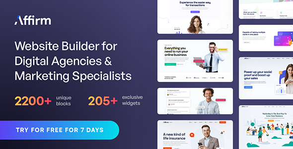 Affirm - Marketing & Digital Agency WordPress Theme Logo